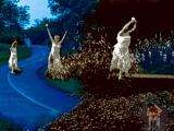 "Giselle under a full moon" montage