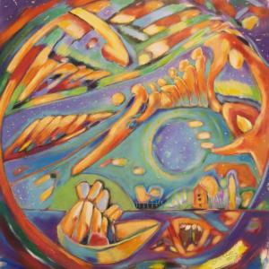 Compass- 2013 32"x28"
