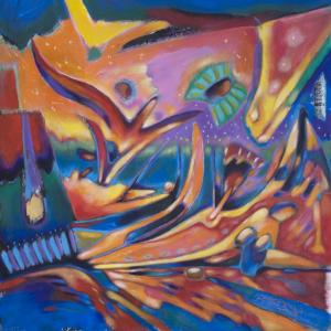 FLYING FISH 2013 28"x28"