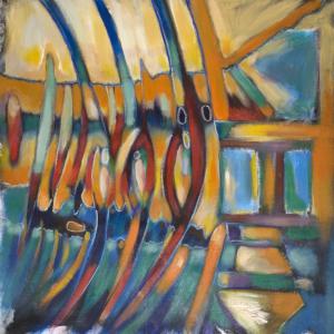 SHOCKWAVES 2013 27" x27" 