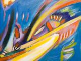 surfing-a-wave 2011 16" x 20"