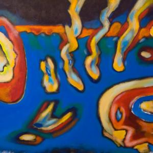 on-milky-waters 28"x42" 2010