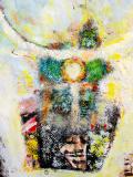 Horned Shaman Headress 2023 28"x23"