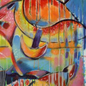 Creation Story _16"x30"
