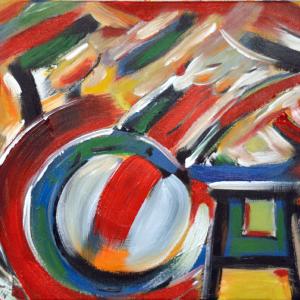 Drumming Wheel 16"x20"  2015
