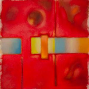 Red Matter _26"x26"_2025