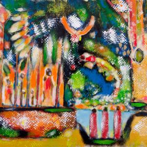 Healing-Garden_25"x18" 2022