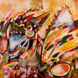 "Methane & Oxygen_24"x26"   2022